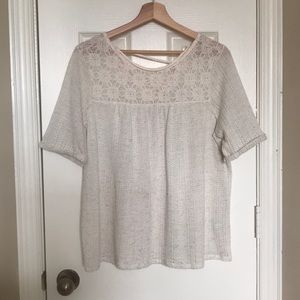 LAST CHANCE☀️ Lauren Conrad Short Sleeve Top